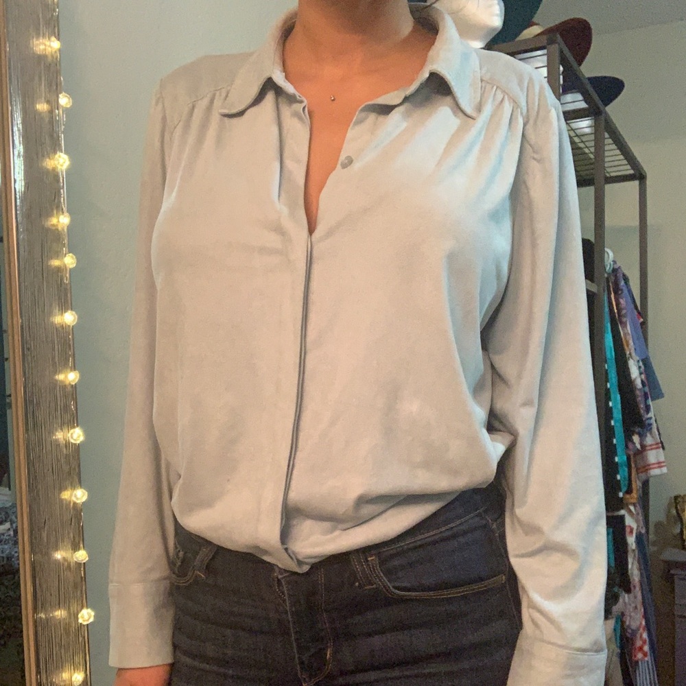 Soft Button Down